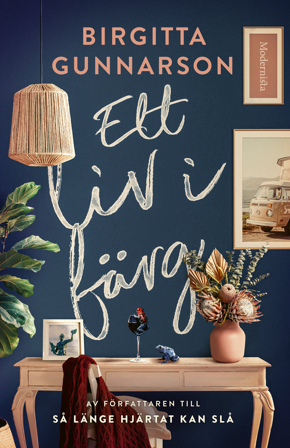 Valokuva kirjasta Birgitta Gunnarson Ett liv i färg, kuuluu tuoteryhmään Ruots kaunokirjat.