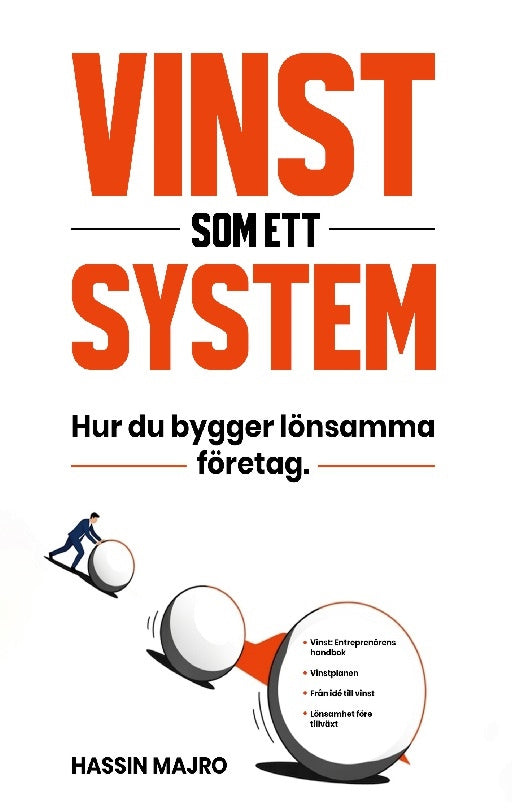 Valokuva kirjasta Hassin Majro Vinst som ett system : hur du bygger lönsamma företag, kuuluu tuoteryhmään Ruots muu tieto.