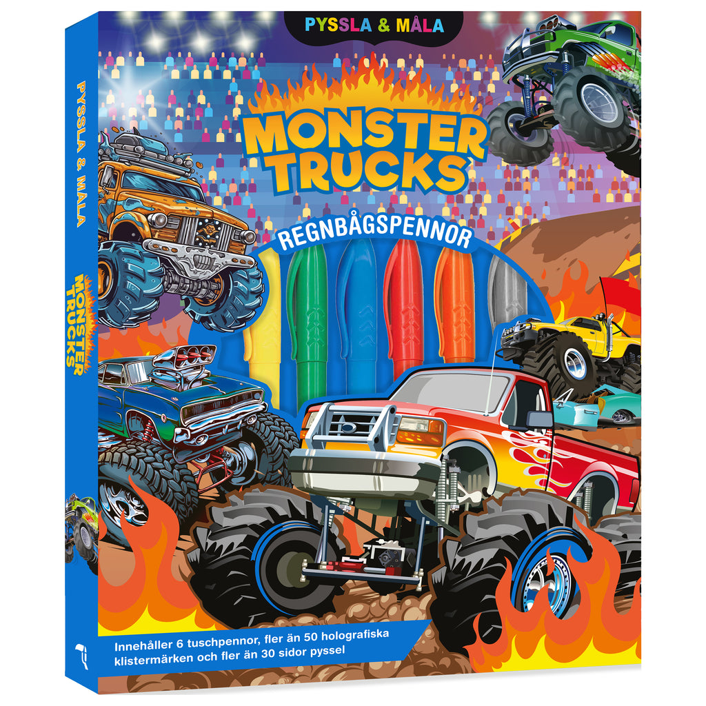 Pyssla och måla Monstertrucks - Muu | Suomalainen.com