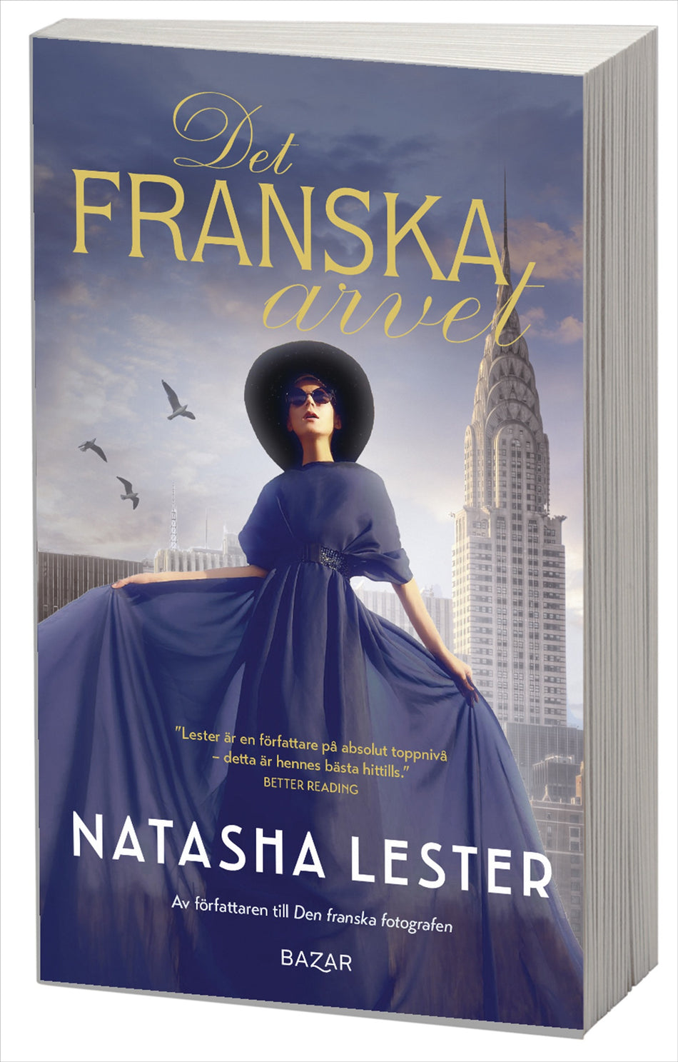 Valokuva kirjasta Natasha Lester Det franska arvet, kuuluu tuoteryhmään Ruots kaunokirjat.