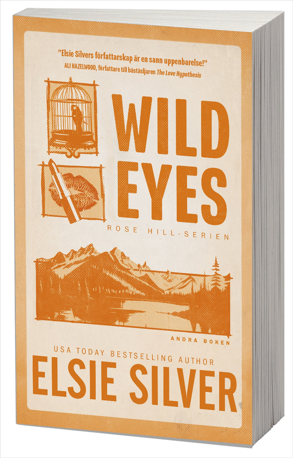 Valokuva kirjasta Elsie Silver Wild Eyes (svensk utgåva), kuuluu tuoteryhmään Ruots kaunokirjat.