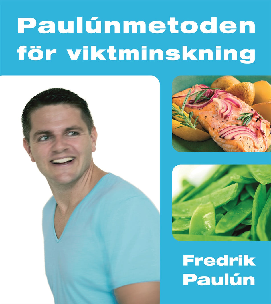 Valokuva kirjasta Fredrik Paulún Paulúnmetoden för viktminskning, kuuluu tuoteryhmään Ruots muu tieto.