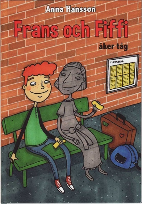 Valokuva kirjasta Anna Hansson Frans och Fiffi åker tåg, kuuluu tuoteryhmään Ruots lapset nuoret ja sarjakuvat.
