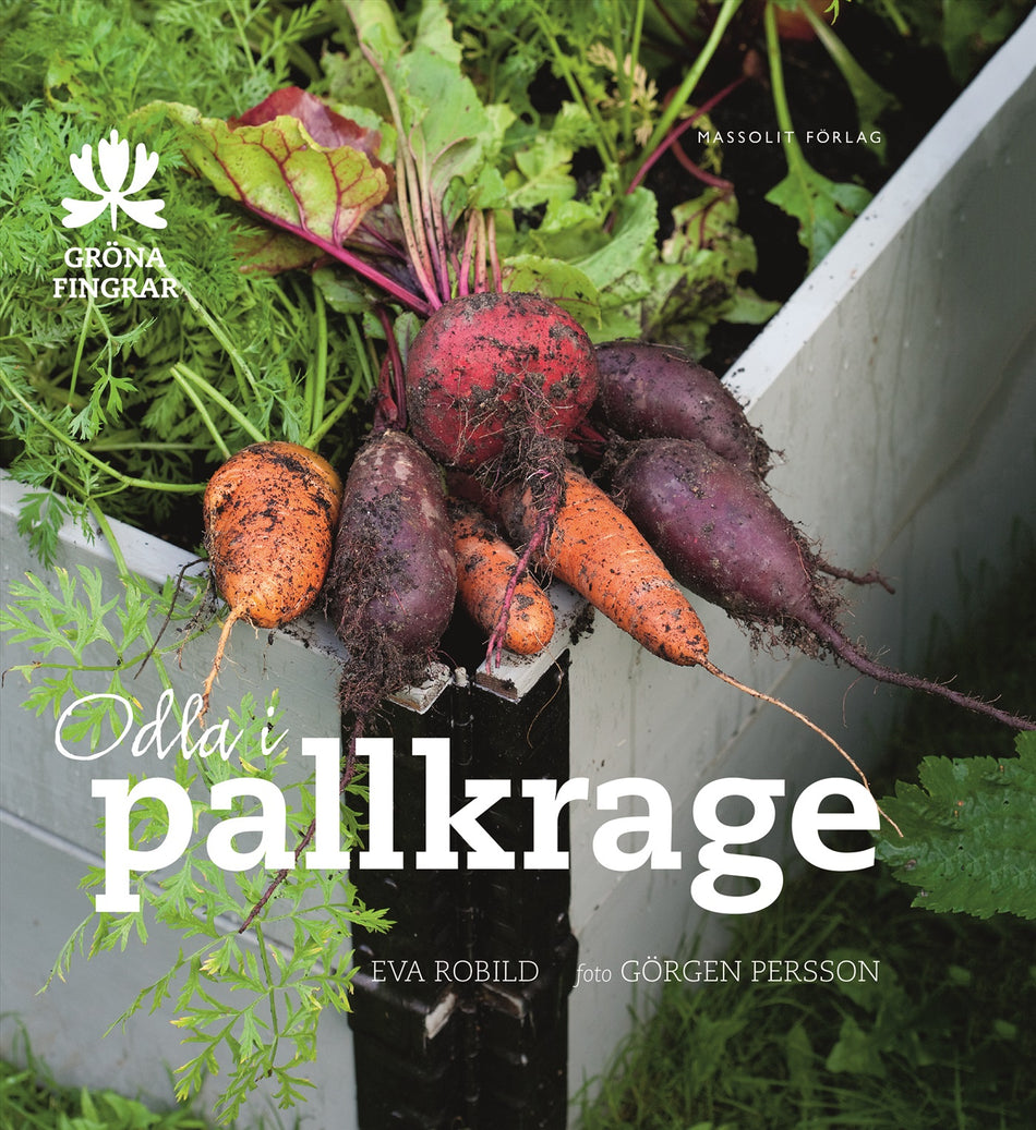 Valokuva kirjasta Eva Robild Odla i pallkrage, kuuluu tuoteryhmään Ruots harrasteet taide.