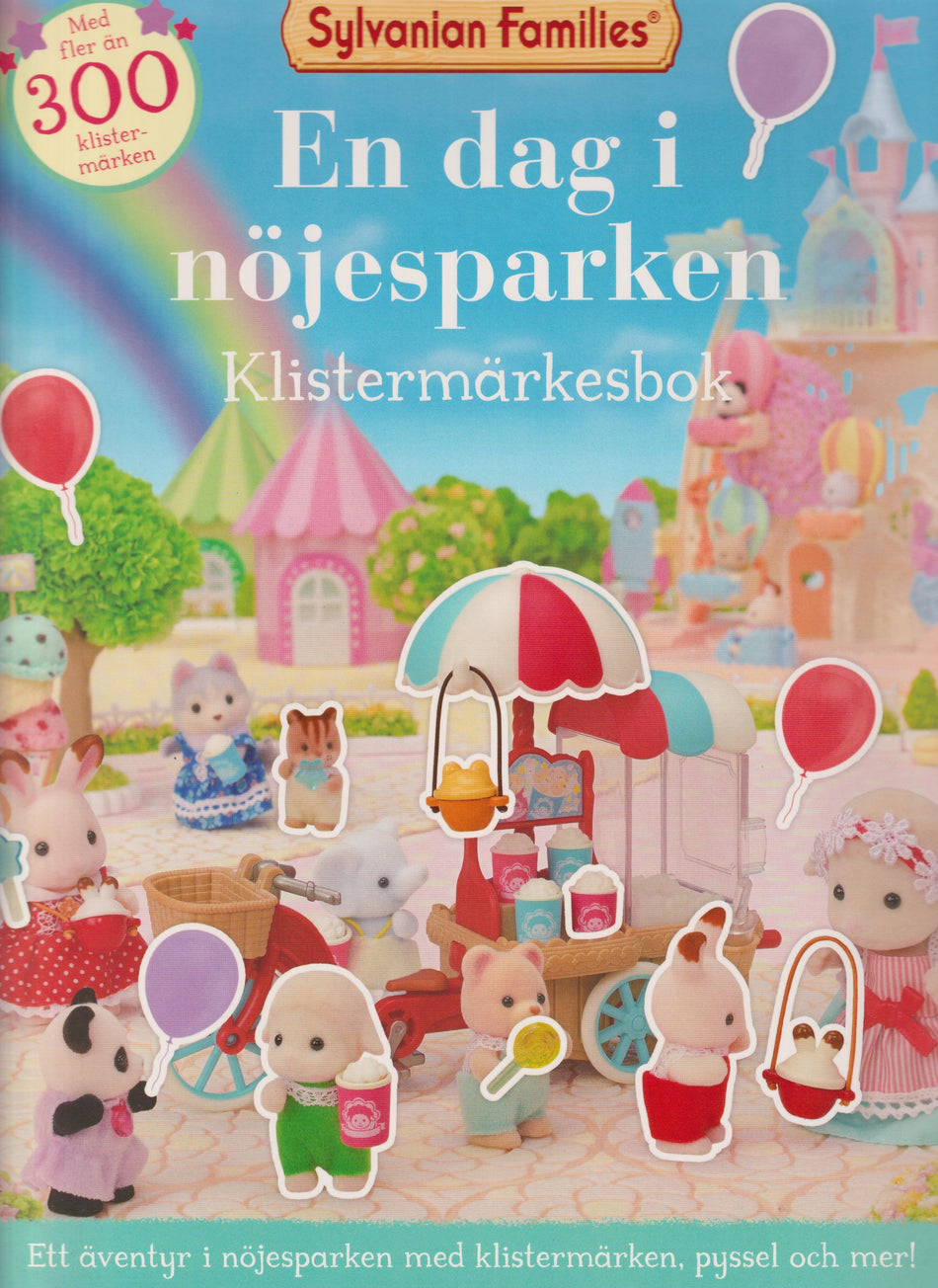Valokuva kirjasta  En dag i nöjesparken : klistermärkesbok, kuuluu tuoteryhmään Ruots lapset nuoret ja sarjakuvat.