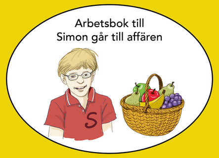 Simon går till affären, arbetsbok