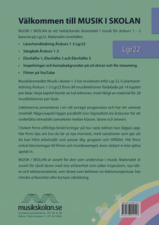 Musik i skolan Lärarhandledning Årskurs 1-3 Lgr22