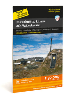 Kungsleden: Nikkaluokta, Ritsem & Vakkotavare 1:50.000