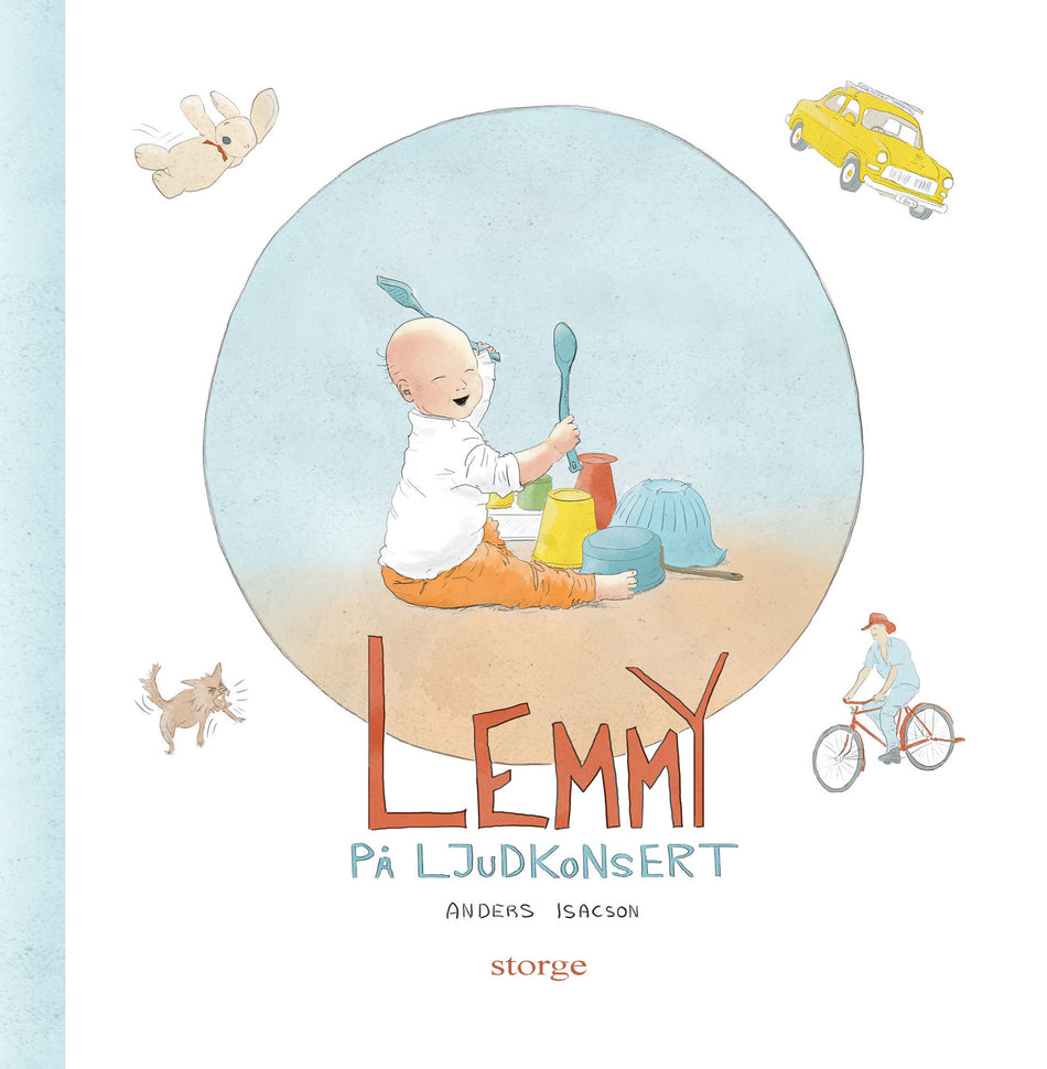 Valokuva kirjasta Anders Isacson Lemmy på ljudkonsert, kuuluu tuoteryhmään Ruots lapset nuoret ja sarjakuvat.