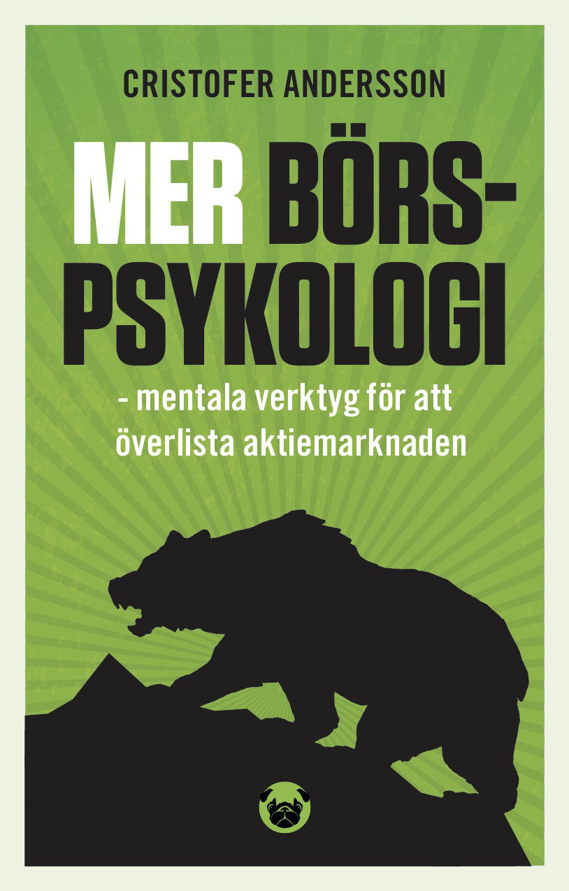Valokuva kirjasta Cristofer Andersson Mer börspsykologi : mentala verktyg  för att överlista aktiemarknaden, kuuluu tuoteryhmään Ruots muu tieto.