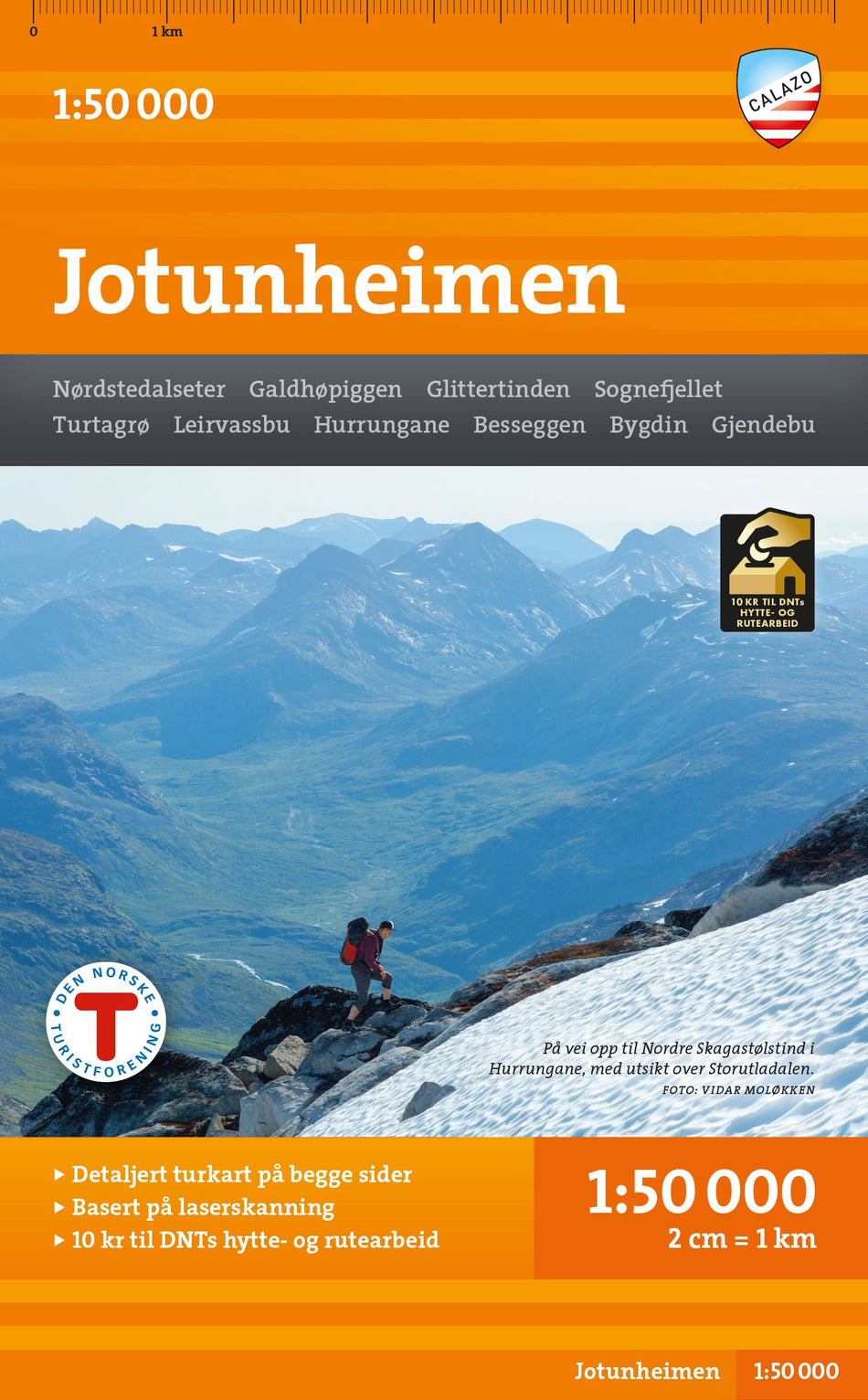 Valokuva kirjasta  Turkart Jotunheimen 1:50.000, kuuluu tuoteryhmään Ruots harrasteet taide.