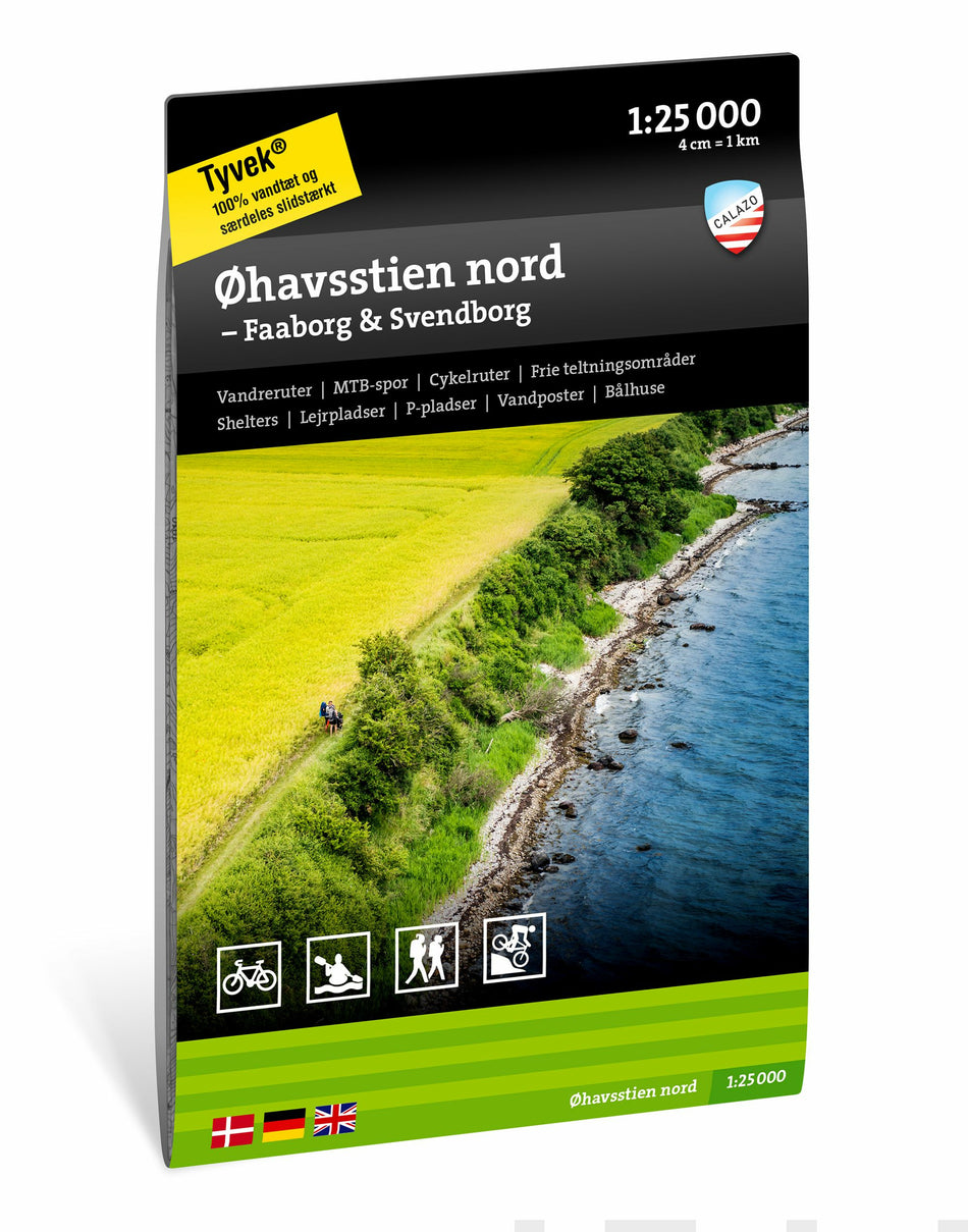 Valokuva kirjasta  Öhavsstien syd - AErö &amp; Rudköbing 1:25 000, kuuluu tuoteryhmään Matkat.