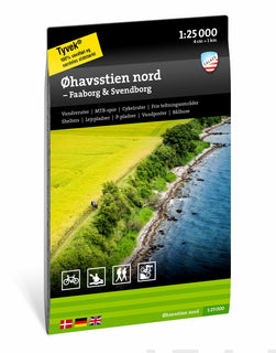 Öhavsstien syd - AErö & Rudköbing 1:25 000