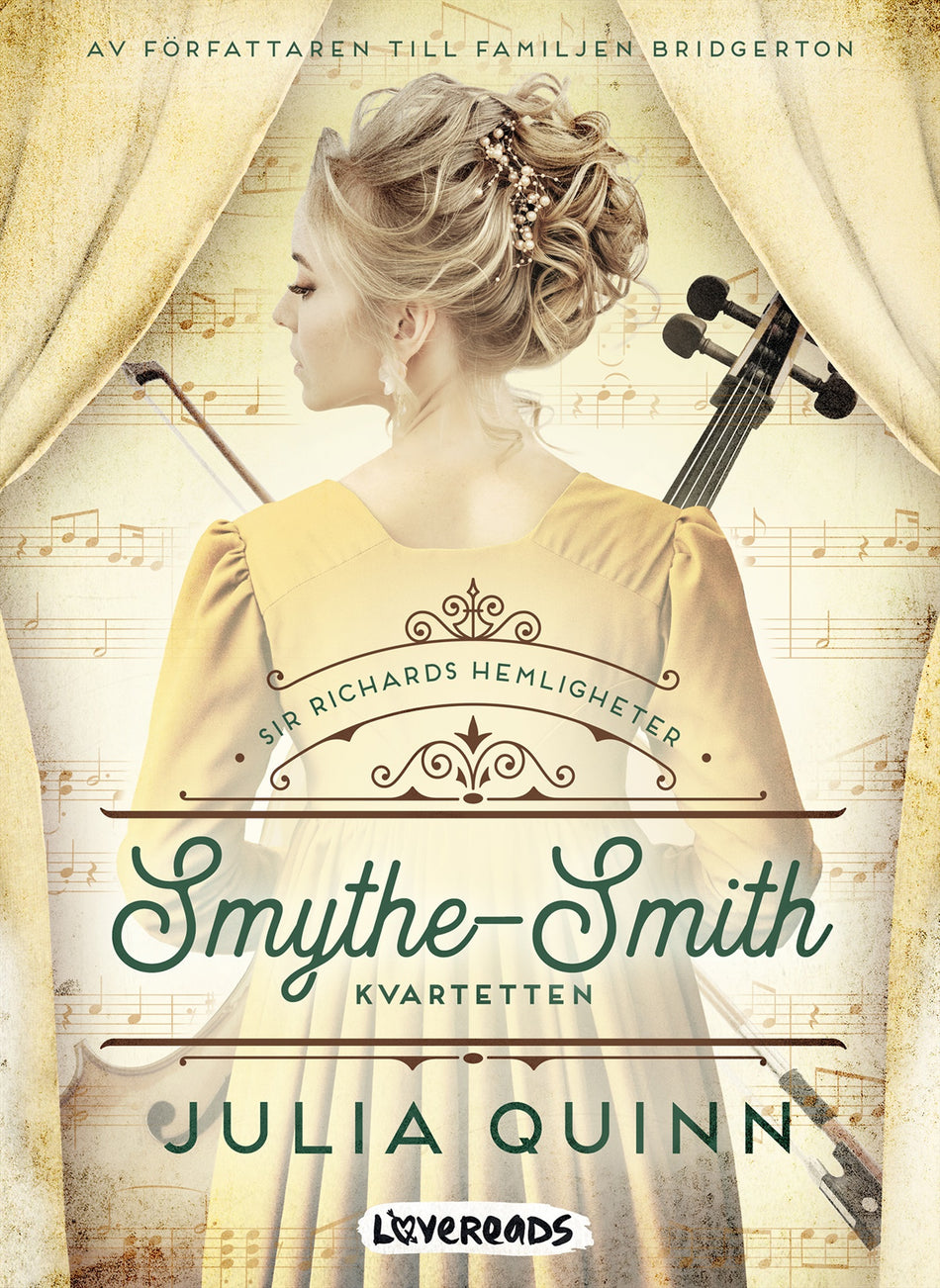 Valokuva kirjasta Julia Quinn Sir Richards hemligheter, kuuluu tuoteryhmään Ruots kaunokirjat.