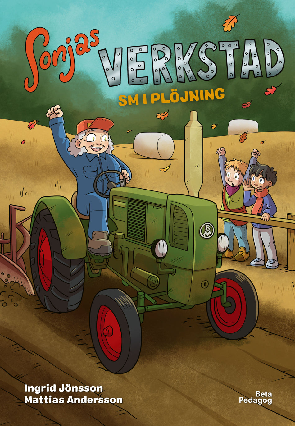 Valokuva kirjasta Ingrid Jönsson SM i plöjning, kuuluu tuoteryhmään Ruots lapset nuoret ja sarjakuvat.