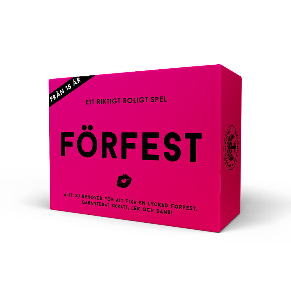 Valokuva kirjasta  Förfest : partyspel, kuuluu tuoteryhmään Ruots harrasteet taide.