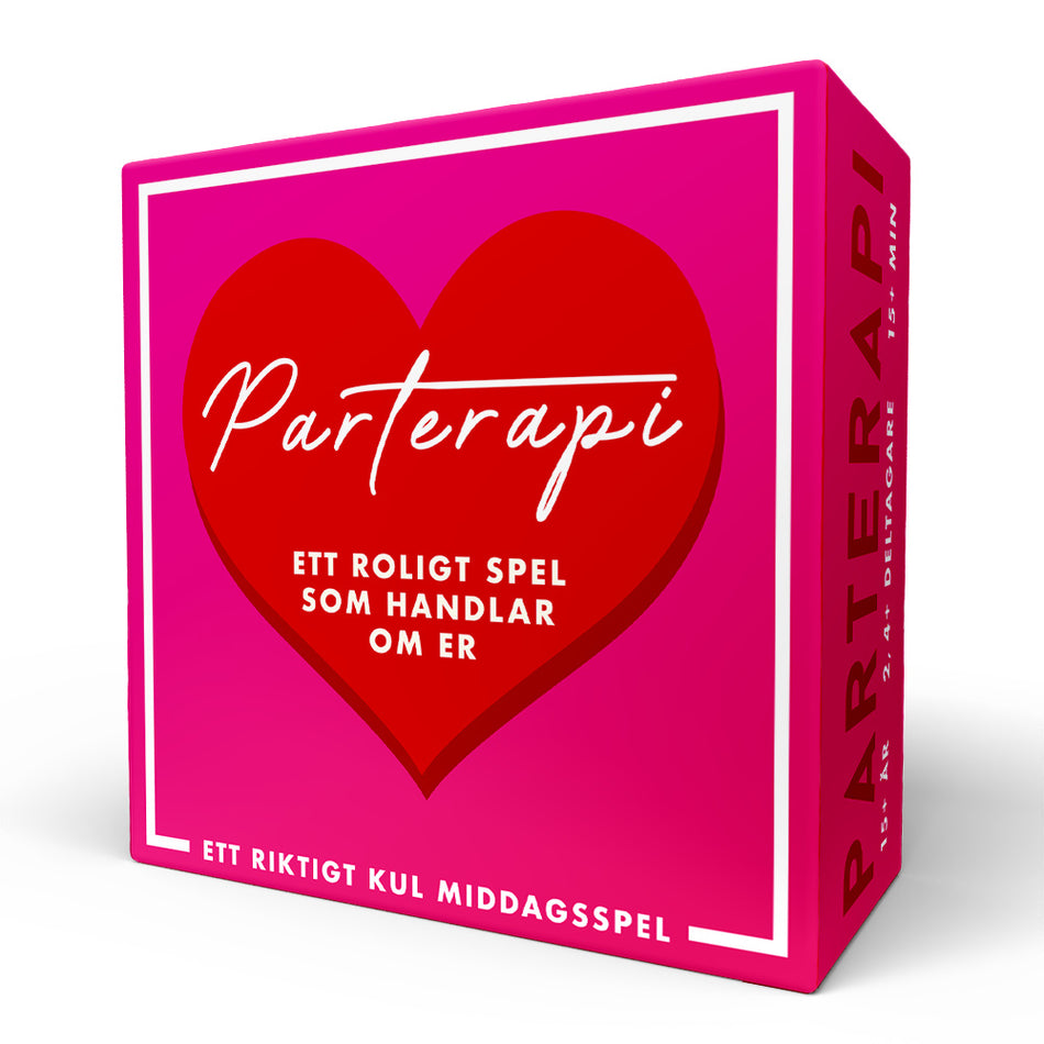 Valokuva kirjasta  Parterapi : middagsspel, kuuluu tuoteryhmään Ruots harrasteet taide.