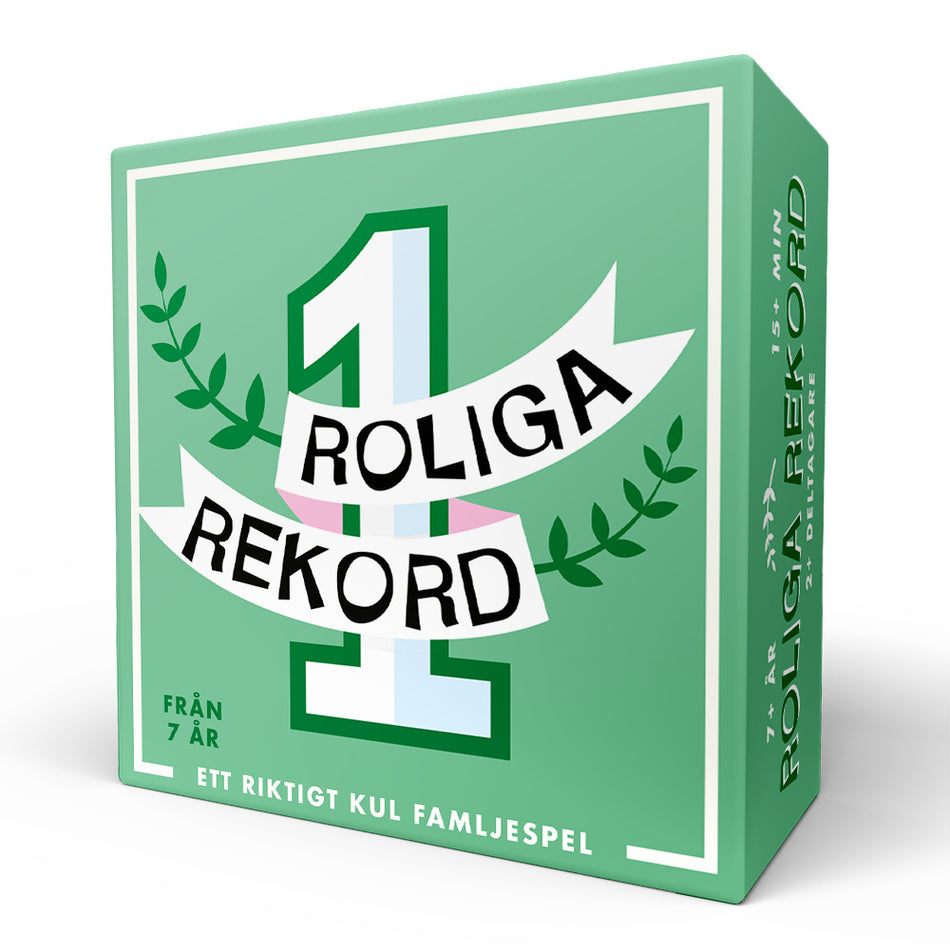 Valokuva kirjasta  Roliga rekord : middagsspel, kuuluu tuoteryhmään Ruots harrasteet taide.