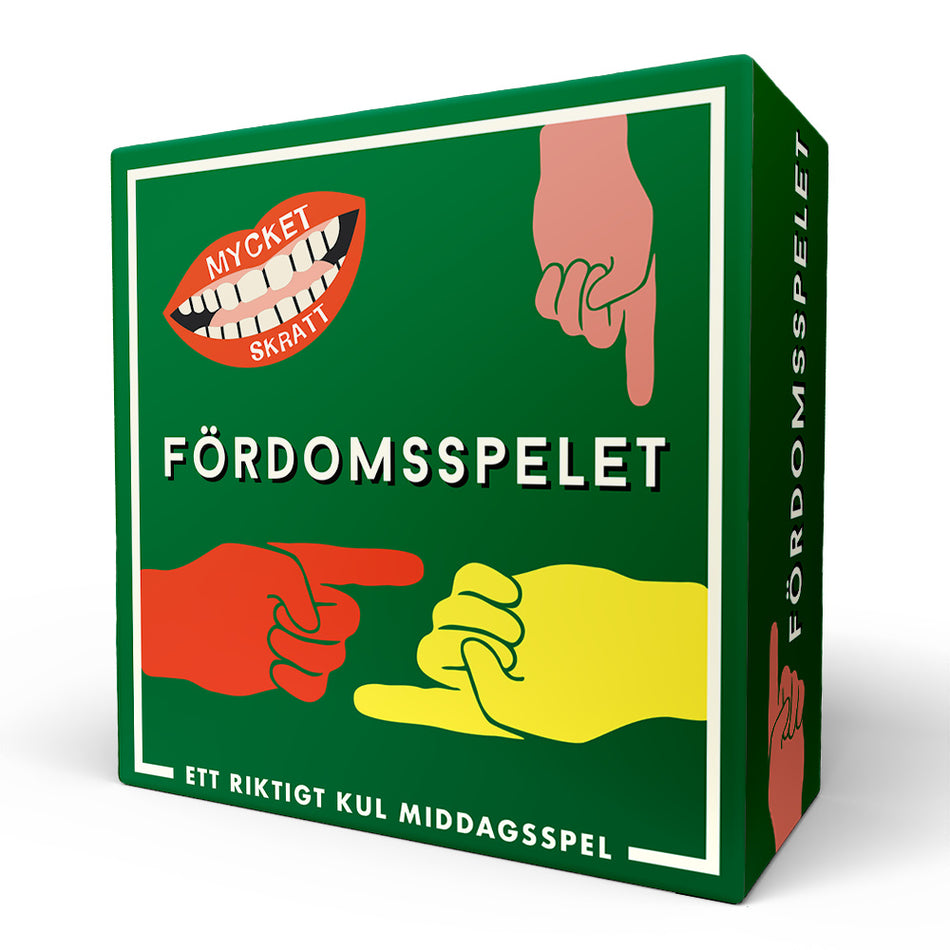 Valokuva kirjasta Calle Jacobsson Fördomsspelet : middagsspel, kuuluu tuoteryhmään Ruots harrasteet taide.