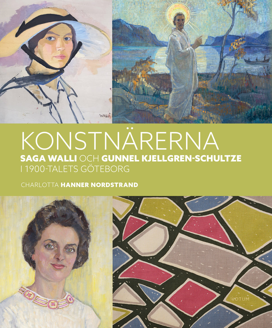 Valokuva kirjasta Charlotta Hanner Nordstrand Konstnärerna Saga Walli &amp; Gunnel Kjellgren-Schultze i 1900-talets Göteborg, kuuluu tuoteryhmään Ruots harrasteet taide.