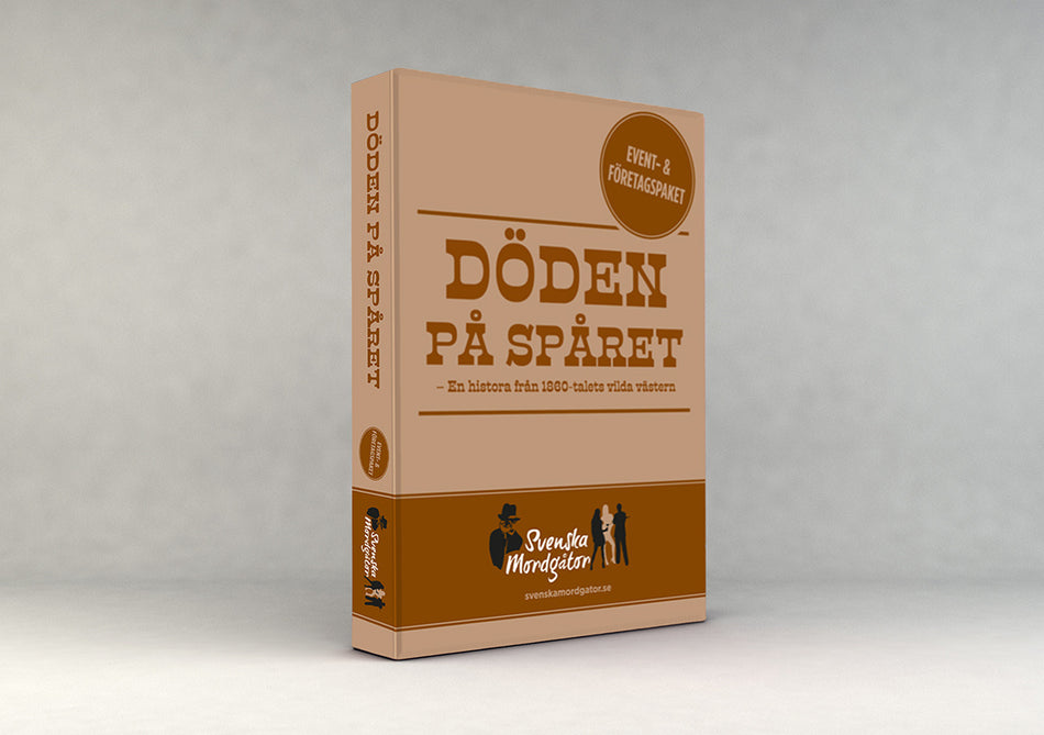 Valokuva kirjasta  Döden på spåret, 15-25 deltagare, kuuluu tuoteryhmään Ruots harrasteet taide.