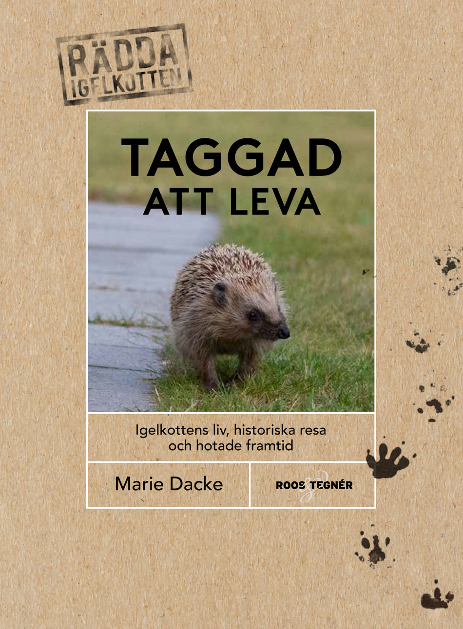 Valokuva kirjasta Marie Dacke Taggad att leva : igelkottens liv, historiska resa och hotade framtid, kuuluu tuoteryhmään Ruots harrasteet taide.
