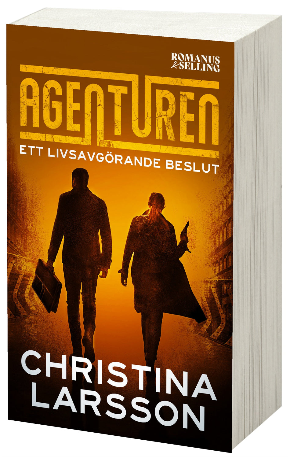 Valokuva kirjasta Christina Larsson Ett livsavgörande beslut, kuuluu tuoteryhmään Ruots kaunokirjat.