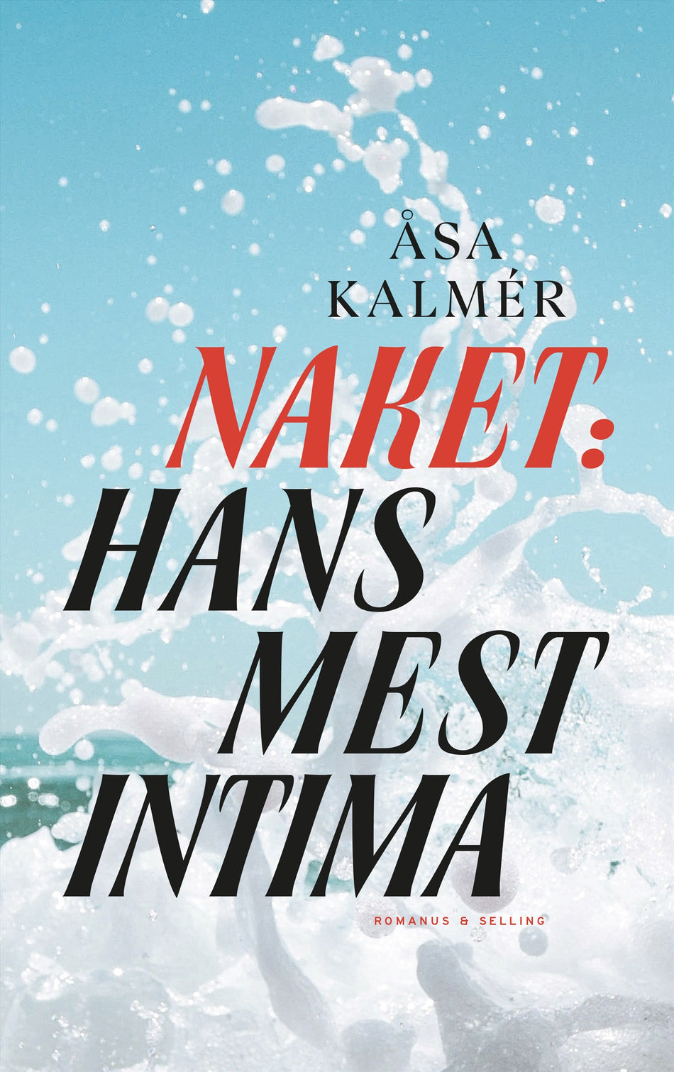 Valokuva kirjasta Åsa Kalmér Naket: Hans mest intima, kuuluu tuoteryhmään Ruots muu tieto.