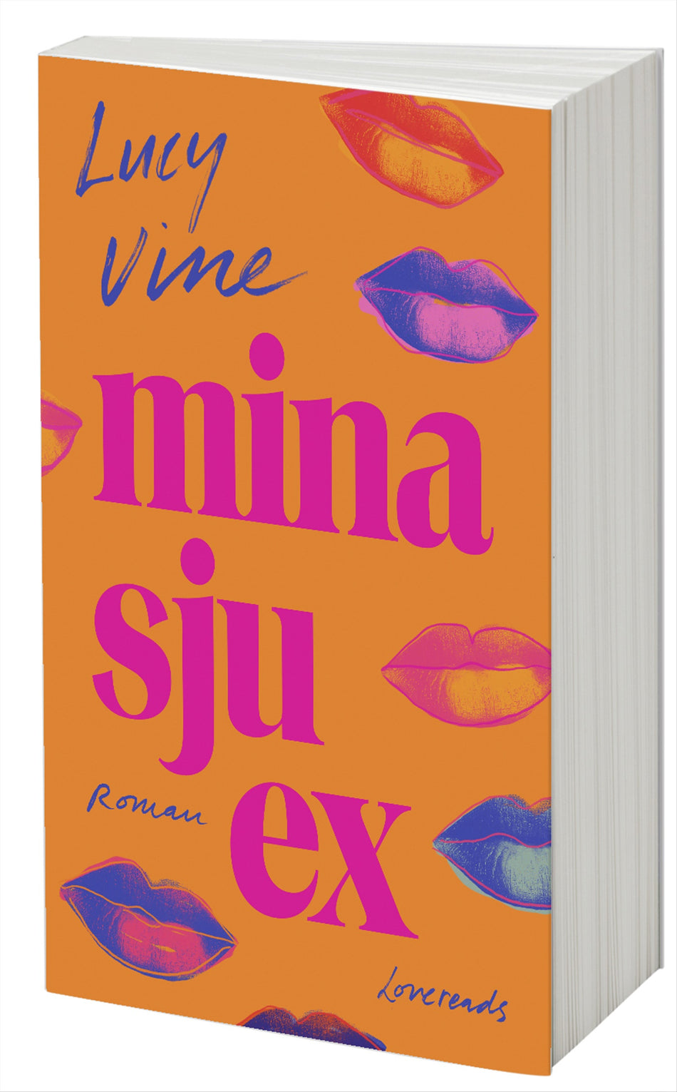 Valokuva kirjasta Lucy Vine Mina sju ex, kuuluu tuoteryhmään Ruots kaunokirjat.