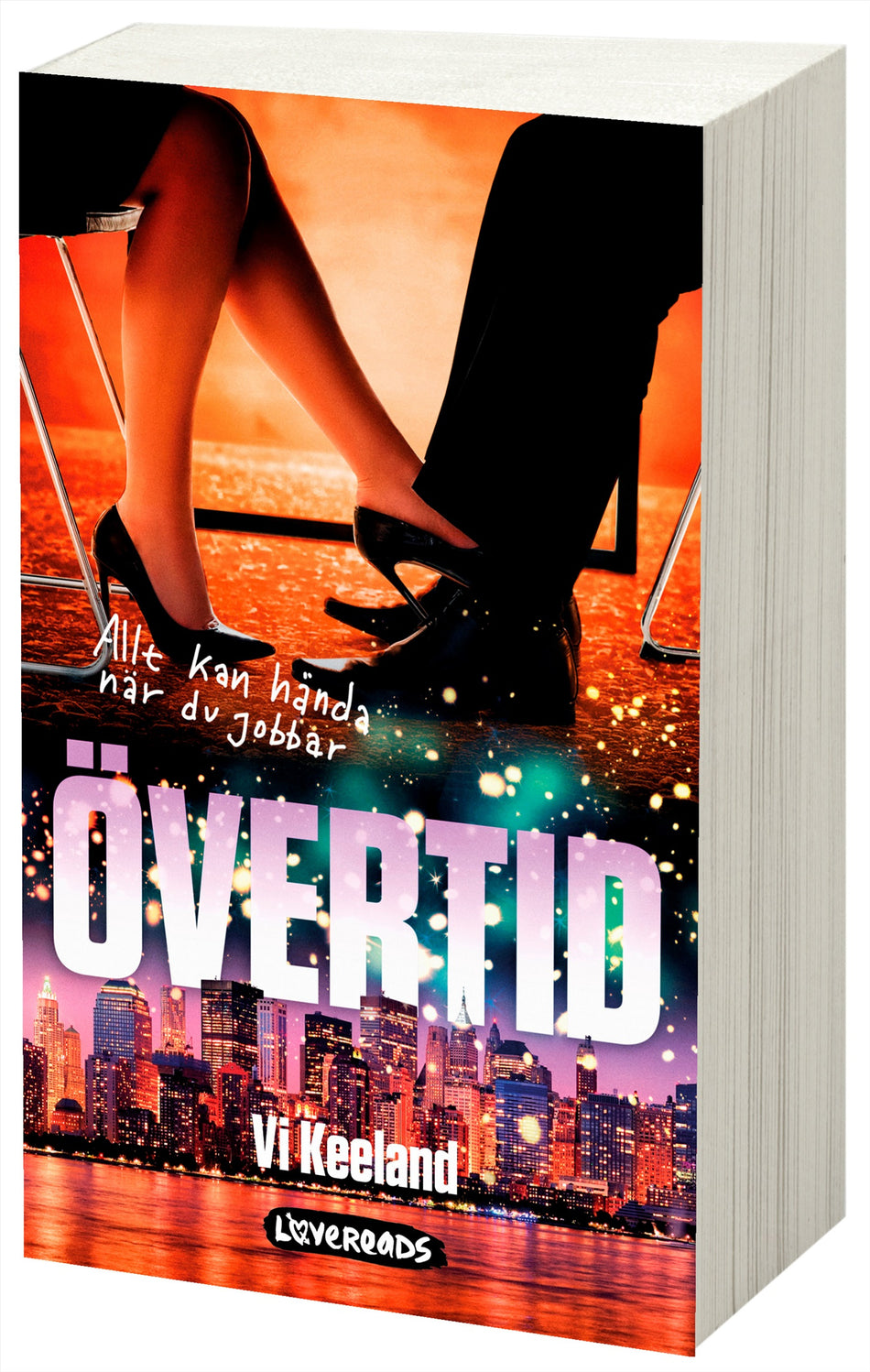 Valokuva kirjasta Vi Keeland Övertid, kuuluu tuoteryhmään Ruots kaunokirjat.