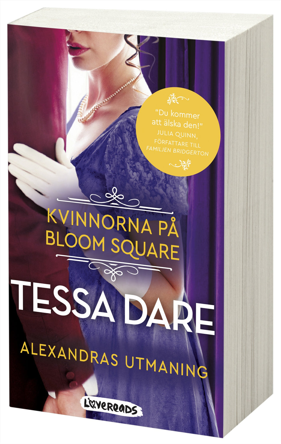 Valokuva kirjasta Tessa Dare Alexandras utmaning, kuuluu tuoteryhmään Ruots kaunokirjat.