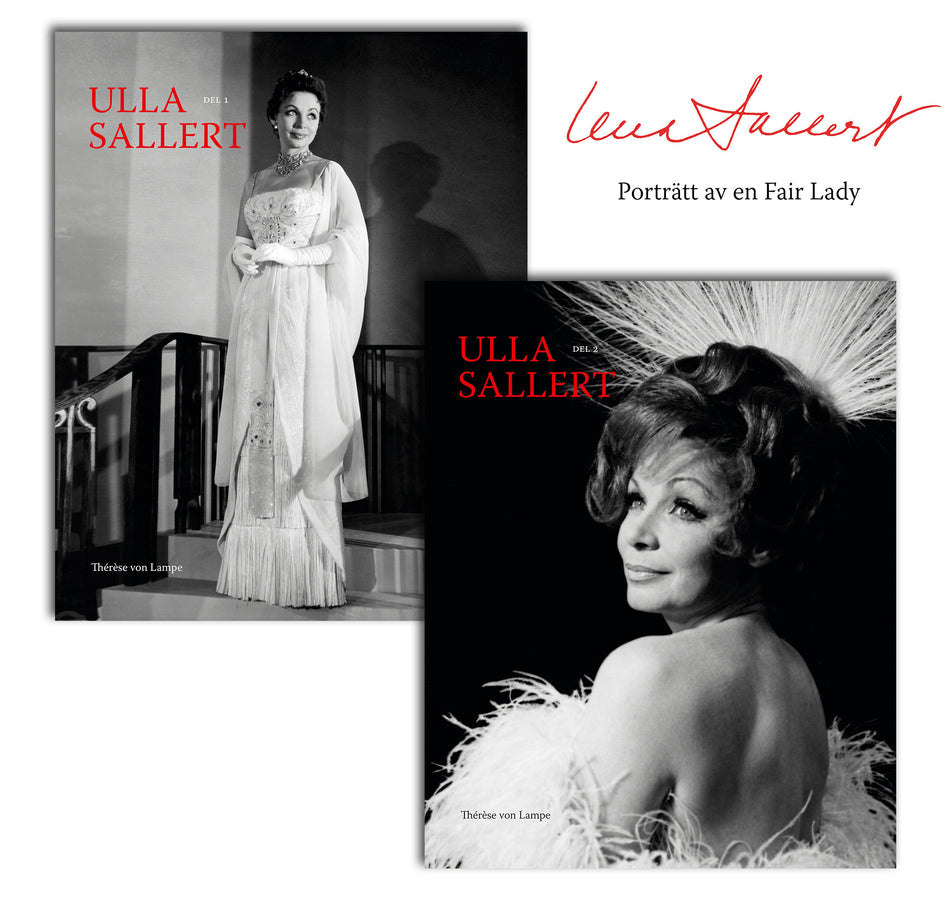 Valokuva kirjasta Thérèse von Lampe Ulla Sallert: Porträtt av en Fair Lady, kuuluu tuoteryhmään Ruots muu tieto.
