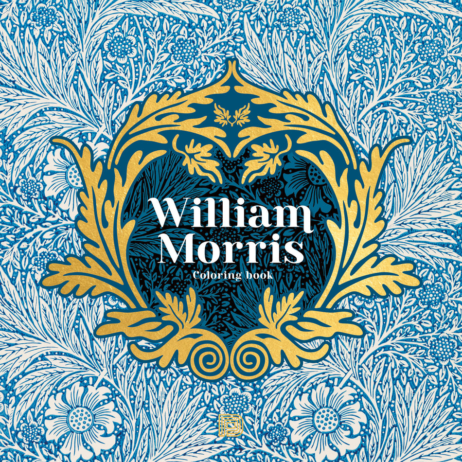 Valokuva kirjasta  William Morris coloring book, kuuluu tuoteryhmään Ruots harrasteet taide.