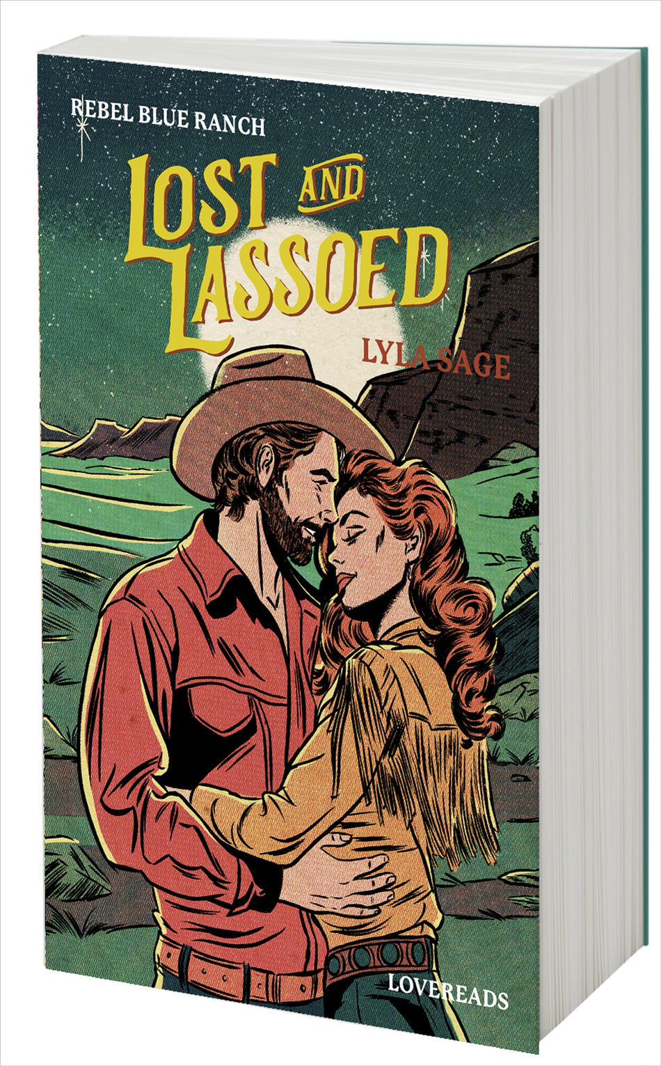 Valokuva kirjasta Lyla Sage Lost and Lassoed (svensk utgåva), kuuluu tuoteryhmään Ruots kaunokirjat.