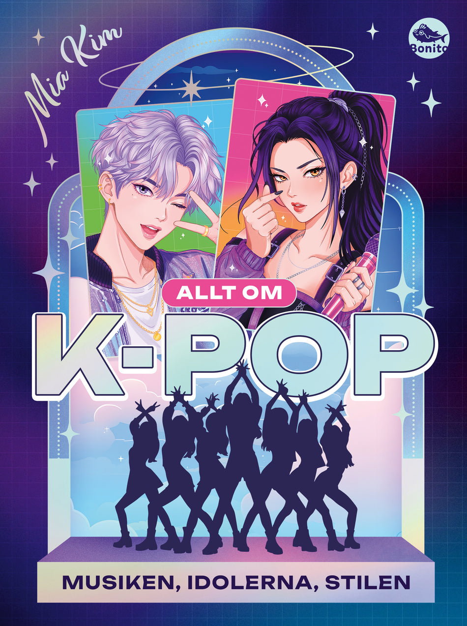 Valokuva kirjasta Mia Kim Allt om K-pop, kuuluu tuoteryhmään Ruots lapset nuoret ja sarjakuvat.