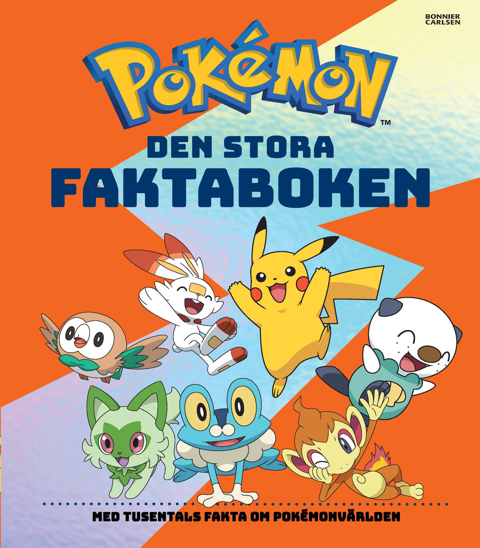 Valokuva kirjasta ej angiven Författare Pokémon. Den stora faktaboken, kuuluu tuoteryhmään Ruots lapset nuoret ja sarjakuvat.