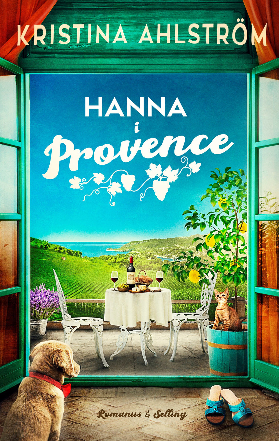 Valokuva kirjasta Kristina Ahlström Hanna i Provence, kuuluu tuoteryhmään Ruots kaunokirjat.