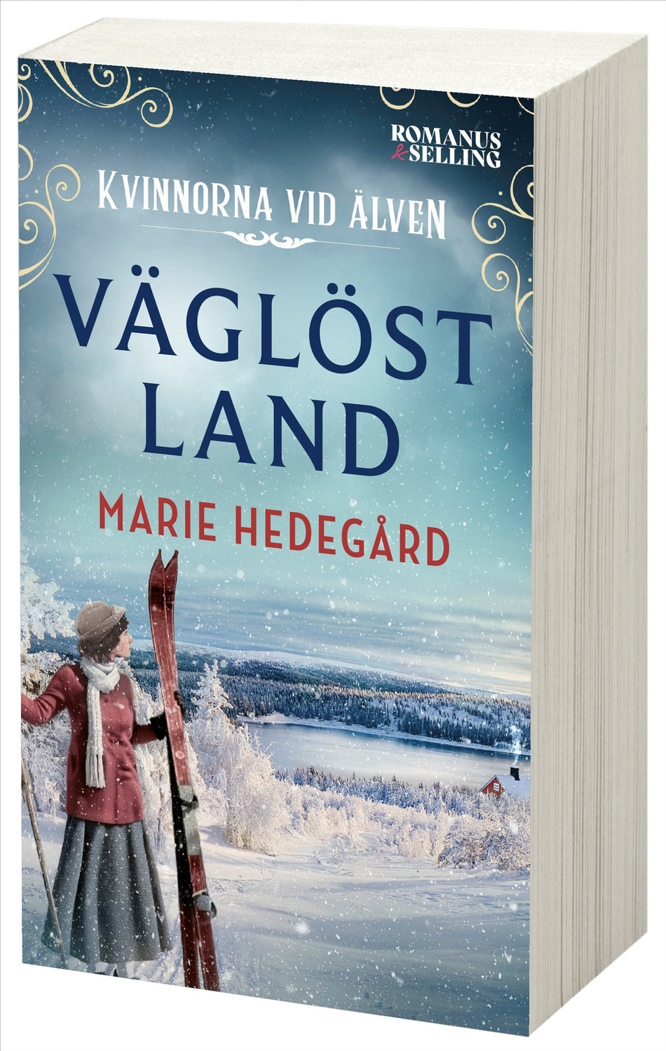 Valokuva kirjasta Marie Hedegård Väglöst land, kuuluu tuoteryhmään Ruots kaunokirjat.