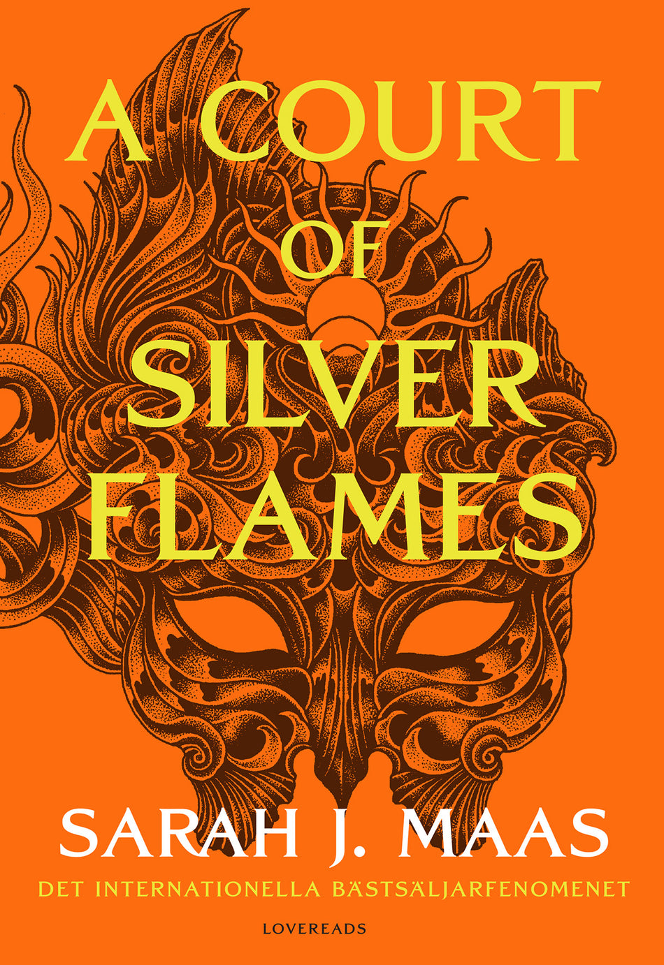 Valokuva kirjasta Sarah J. Maas Court of Silver Flames (svensk utgåva), A, kuuluu tuoteryhmään Ruots kaunokirjat.