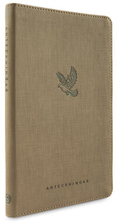 Anteckningsbok med bibelord-Konstskinn brun