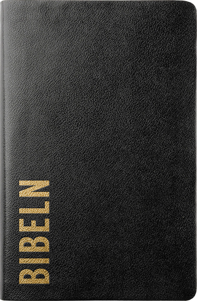 Valokuva kirjasta  Bibel 2026 Slimline - Bonded leather Svart med tumindex, kuuluu tuoteryhmään Ruots muu tieto.
