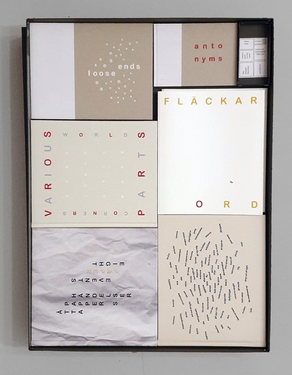 Valokuva kirjasta Karl-Johan Stigmark Sju Böcker (special edition), kuuluu tuoteryhmään Ruots harrasteet taide.