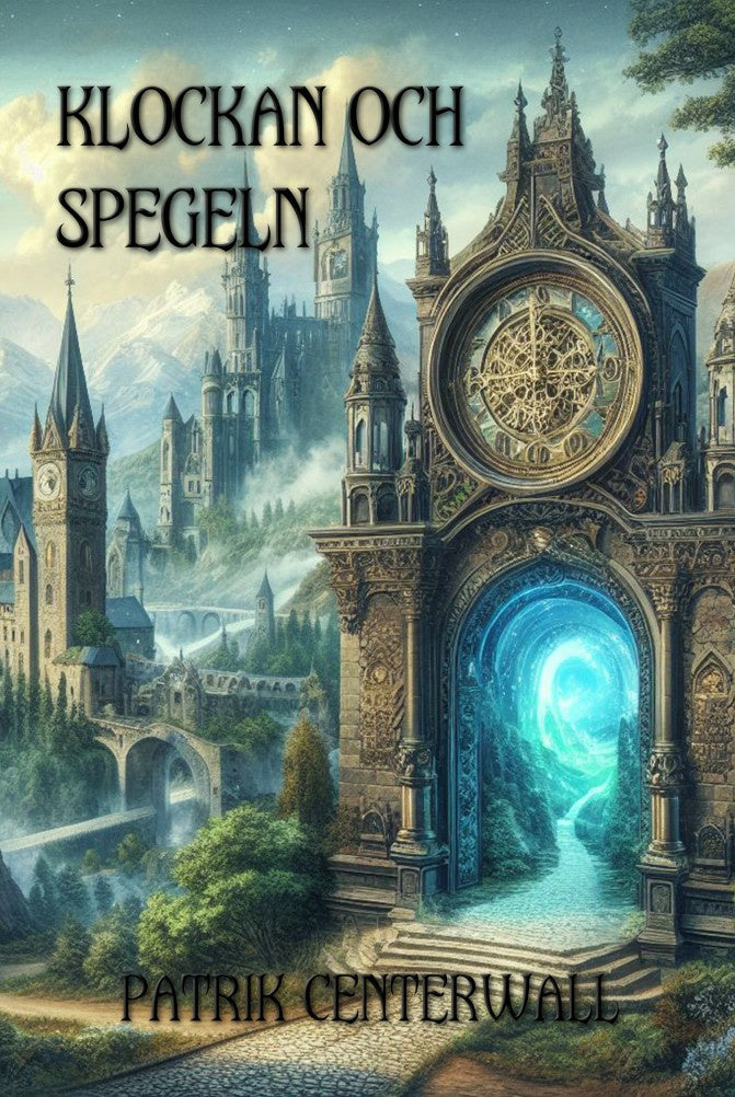 Valokuva kirjasta Patrik Centerwall Klockan och spegeln, kuuluu tuoteryhmään Ruots lapset nuoret ja sarjakuvat.