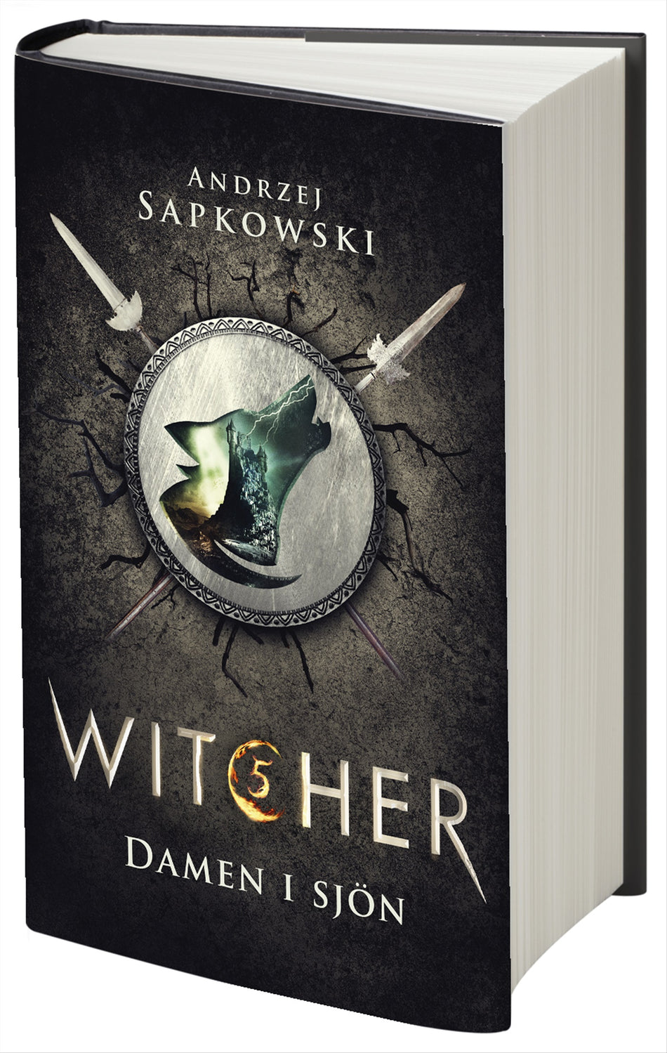 Valokuva kirjasta Andrzej Sapkowski Damen i sjön, kuuluu tuoteryhmään Ruots kaunokirjat.