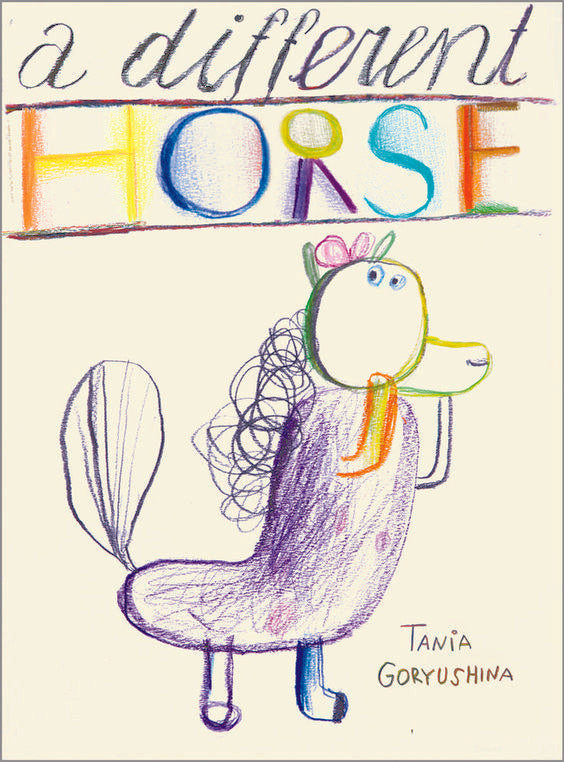 Valokuva kirjasta Tania Goryushina Different Horse, A, kuuluu tuoteryhmään Ruots lapset nuoret ja sarjakuvat.