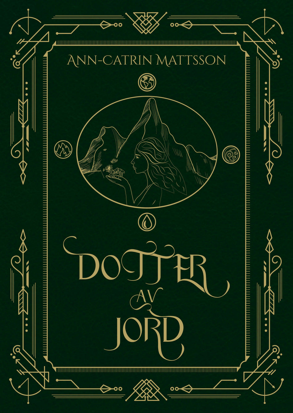 Valokuva kirjasta Ann-Catrin Mattsson Dotter av jord, kuuluu tuoteryhmään Ruots kaunokirjat.