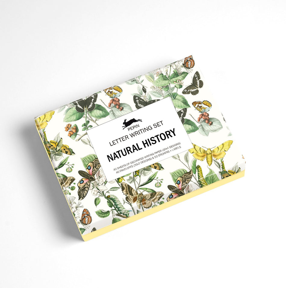 Valokuva tuotteesta Kirjepaperisetti PepinPress Natural History, kuuluu tuoteryhmään Kirjepaperisetit.