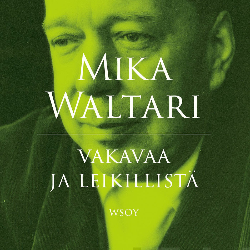 Valokuva kirjasta Mika Waltari Vakavaa ja leikillistä, kuuluu tuoteryhmään Äänikirjat kauno.