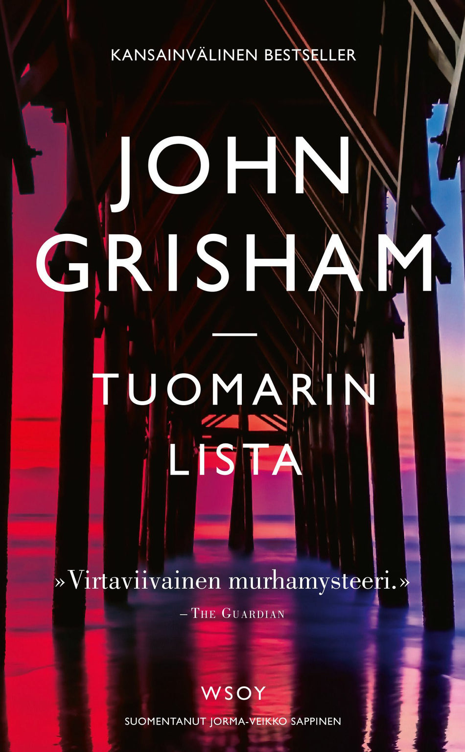 Valokuva kirjasta John Grisham Tuomarin lista, kuuluu tuoteryhmään Kotimaiset pokkarit.