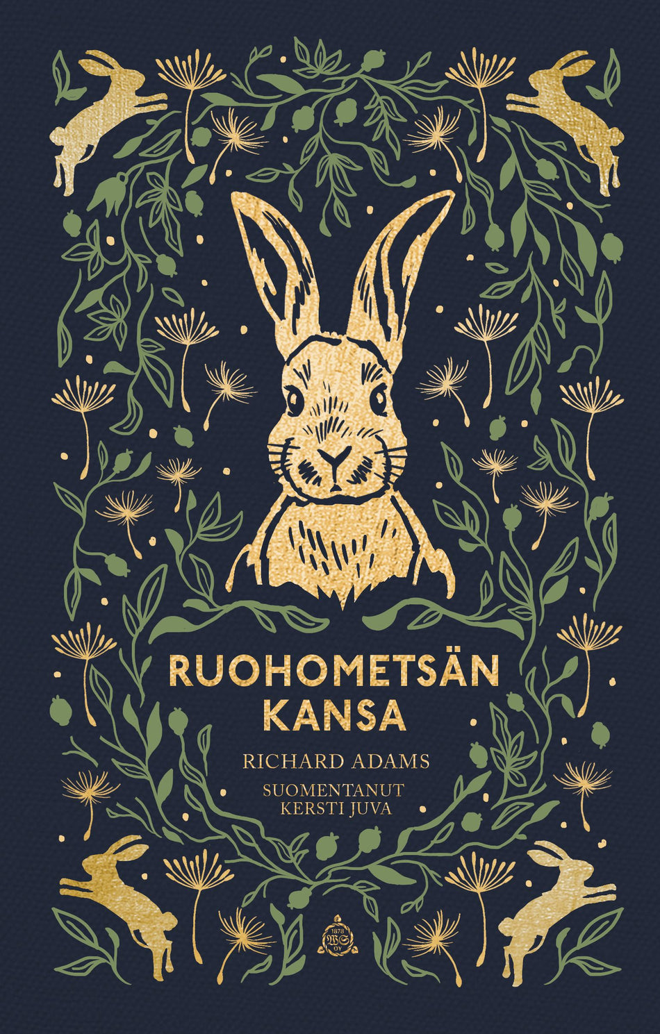 Valokuva kirjasta Richard Adams Ruohometsän kansa (syrjävärjätty), kuuluu tuoteryhmään Nuorten romaanit.